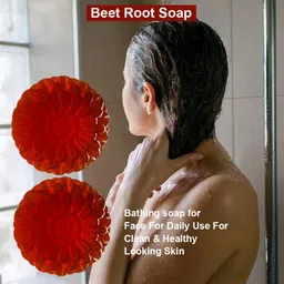 GROOVY Set Of 2 Asparagus Aura Beet Root Bath Bar- 100 g Each image 3