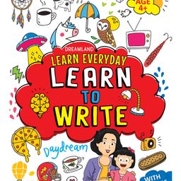 Dreamland Learn to Write Activity Book with Stickers - Learn Everyday Series For Children-image-5