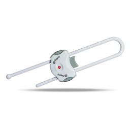 Safety 1st Sliding Safety Cabinet Lock - White-20