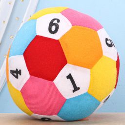 Funzoo Primary Big Soft Toy Ball Multicolour - Circumference 15 cm-24