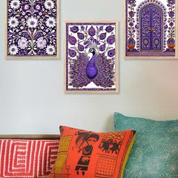 Floral Wall Art With Frame Home Decor Wall Painting For Living Room Office Bedroom-image-44