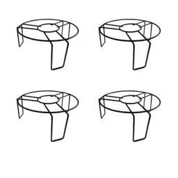 Go Hooked Indoor & Outdoor Metal Plant Stand - Set Of 4-92