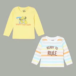 Juniors by Lifestyle Boys Varsity Printed Drop-Shoulder Sleeves Applique T-shirt-image-17