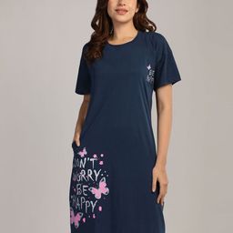 Duchess Women Printed Nightdress-image-85
