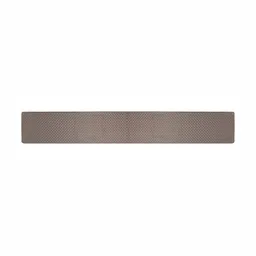 Homerz Brown Geometric Textured Rectangular 6 Seater Velvet Dining Table Runner image 2
