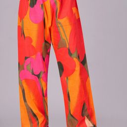 DAMMODE Abstract Printed Shirt With Pyjamas image 5