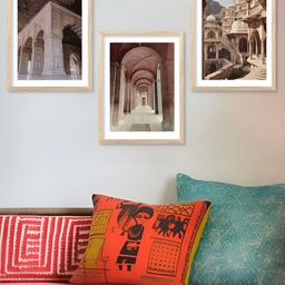 Kotart Brown & Beige 3 Pieces Wooden Abstract Printed Wall Art-picture-12