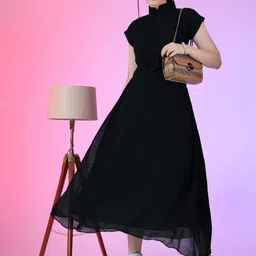 Jash Creation Georgette Fit & Flare Maxi Dress-image-18