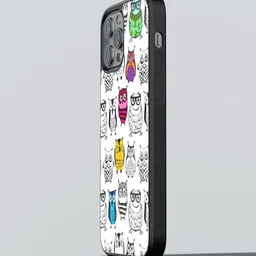 macmerise Quirky Printed iPhone 13 Pro Max Back Case Mobile Accessories-image-84