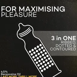Manforce Men Set Of 2 Overtime Pineapple Condoms - 10 Pcs Each image 4