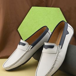 Mast & Harbour Men Round Toe Lightweight Textured Loafers-29