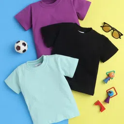 Knitting Doodles Boys 3 Pure Cotton Applique T-shirt-46