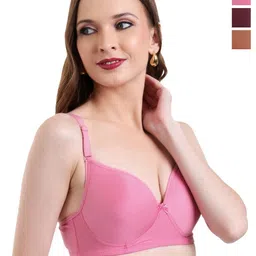 INGRID Pack Of 3 Medium Coverage Heavily Padded Bra-18