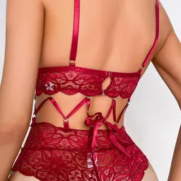 FIMBUL Net Baby Doll with High-Low image 4