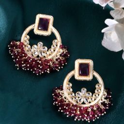 VOJ Geometric Studs Earrings-picture-47