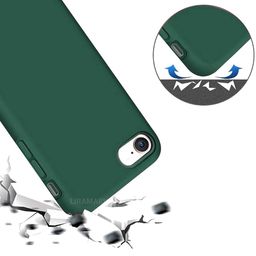 LIRAMARK Solid Printed iPhone 8 and SE Back Case Mobile Accessories image 5