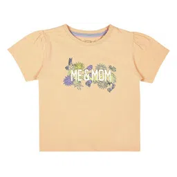 MeeMee Girls Printed Applique T-shirt-image-27