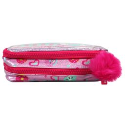 smily kiddos Smilykiddos Fancy Donut Pencil Case Teddy Theme - Pinl image 3