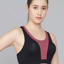EFFECTINN Colourblocked Bra Full Coverage Lightly Padded image 3