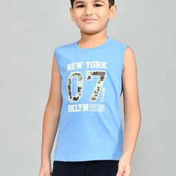 Lux Cozi Boys Printed T-shirt with Shorts-image-98