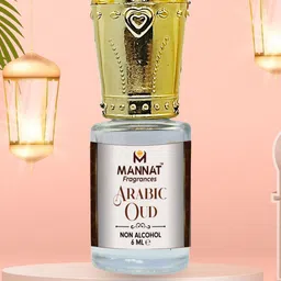 mannat fragrances Arabic Oud Long Lasting Non Alcohol Attar - 6 ml-29
