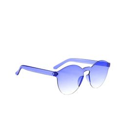 AUGEN Unisex Round Sunglasses VI-SG-Summer-Blue2T-49