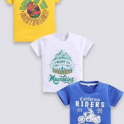 carrydreams Boys 3 Printed Pure Cotton Regular T-shirt-picture-29
