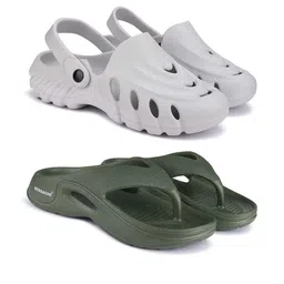 BERSACHE Men Set of 2 Comfort Sandals-image-8