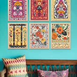 Kotart Brown 6 and more Piece Wood Other Wall Paintings-image-13