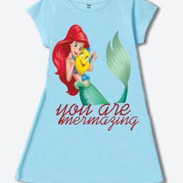 Wear Your Mind Girls Printed T-shirt Dress-picture-31