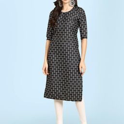 Ethnic basket Women Multicoloured Kurtas-picture-36