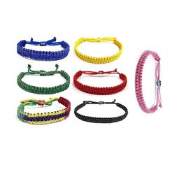 SUSVIJ Multi Colour Multistrand Drawstring Bracelet-picture-20