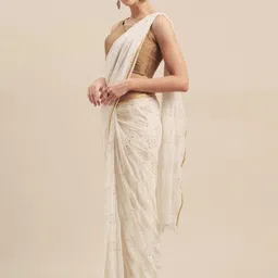 REDFISH Printed Daily Wear Chiffon Saree-picture-37