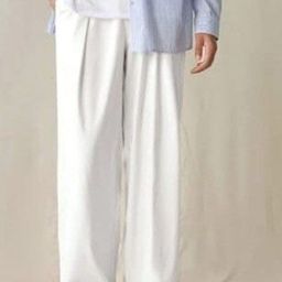 Next One Men Smart Loose Fit Easy Wash Pleated Trousers-image-85