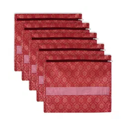 Aura Maroon Set of 5 Regular Drawer Organiser Organisers-picture-28