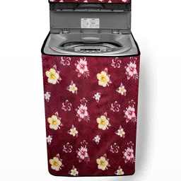 The Furnishing Tree Red Plastic Washing Machine Cover-picture-15