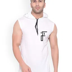 Fashnobic If You Can Dream Much Back Printed Hooded Neck Gym Vest FB-106_W_Back_pt-264-20