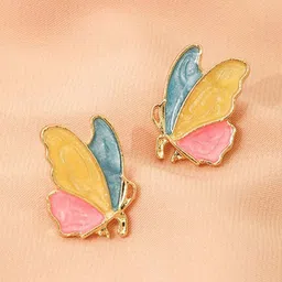 Softwrap Gold-Plated Butterfly Shaped Studs-20