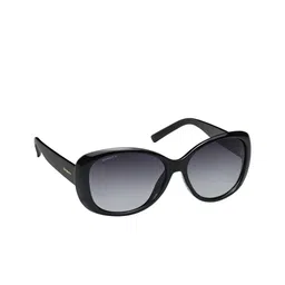 Polaroid Women Grey Lens & Black Butterfly Sunglasses with-picture-3