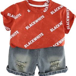 StyleCast x Revolte Boys Typography Printed Pure Cotton T-shirt & Shorts-picture-19