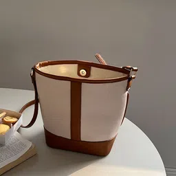 DressBerry PU Structured Handheld Bag with Tasselled-image-7