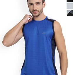 FTX Pack Of 4 Colour-Blocked Gym Vests 709-2_709-9_709-12_709-16-S-image-25