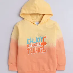 BUMZEE Boys Printed Hooded Sweatshirt-33