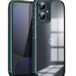 Karwan Solid Motorola G84 5G Shockproof Bumper Back Case-image-9