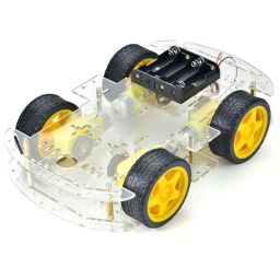 4WD Four Wheel Drive Kit - A Smart Robot Car with Chassis-11