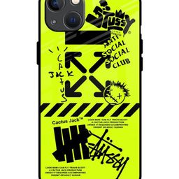 QRIOH Quirky Printed iPhone 13 Back Case Mobile Accessories-image-88