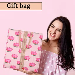 Kuber Industries Printed Shopper Handheld Bag with Cut Work image 5