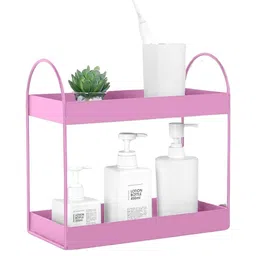 2-Tier Metal Standing Rack Vanity Organizer-86