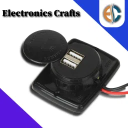 12 24 volt dc mobile fast Charger with 2 usb 3.4 A Bike Mobile Charger-image-11