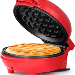 Mini Waffle Maker SS Non-Stick Electric Iron Machine Waffles, Pan Cakes M02 Waffle Maker-24